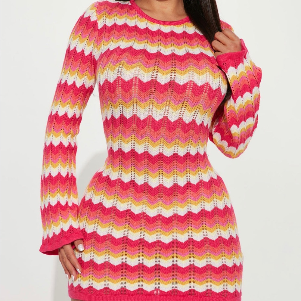 Fashion Nova Crochet Dress
